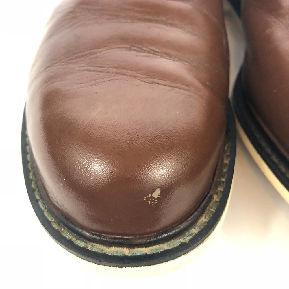Ashworth Mens Golf Shoes W/ Spikes Sz. 9.5 Brown - Picture 3 of 8